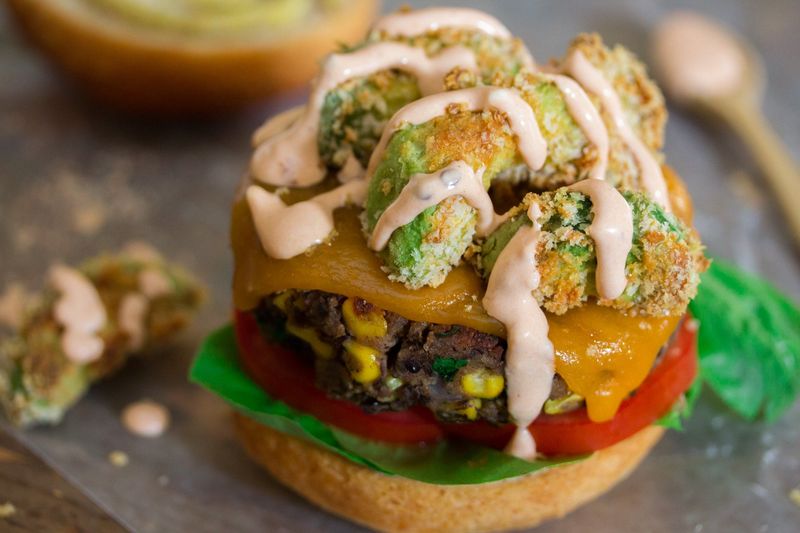 Corn and Black Bean Burgers