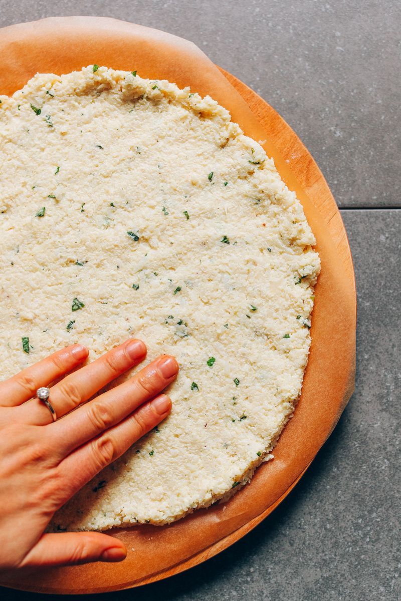 Cauliflower Pizza Crust