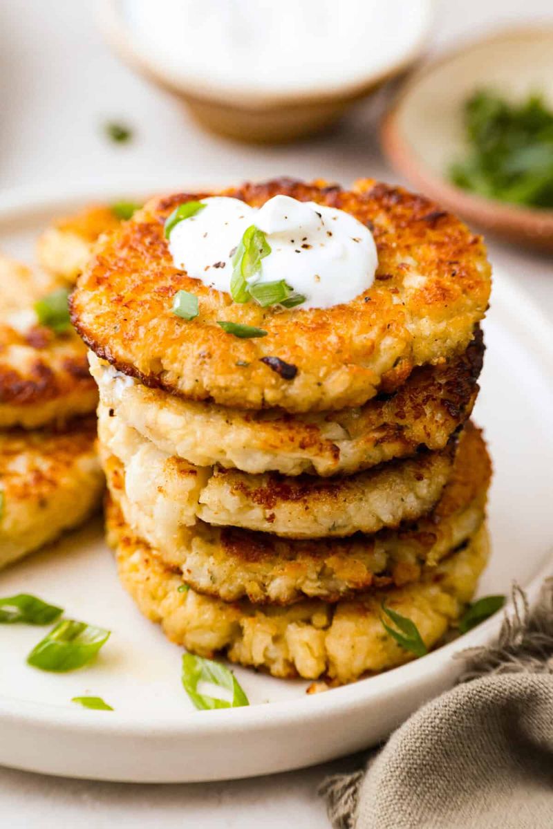 Cauliflower Fritters