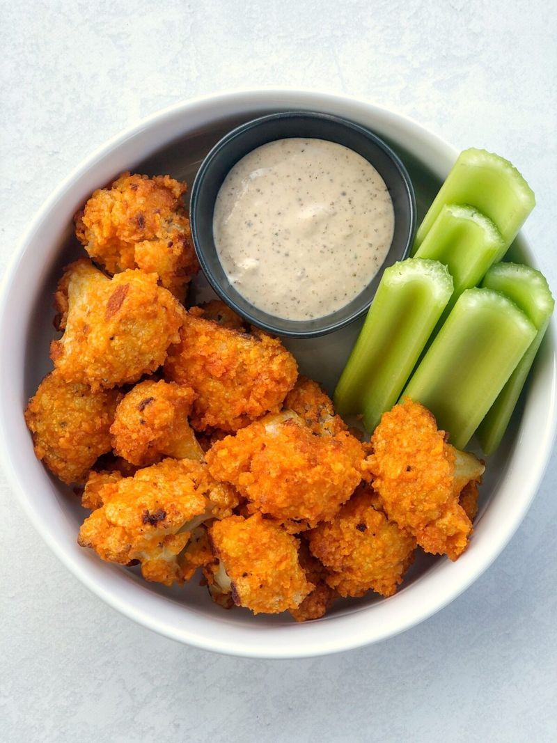 Buffalo Cauliflower Nuggets