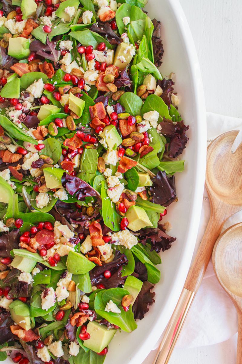 Avocado and Spinach Detox Salad
