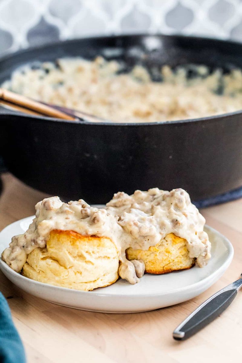 Biscuits and Gravy from the American South