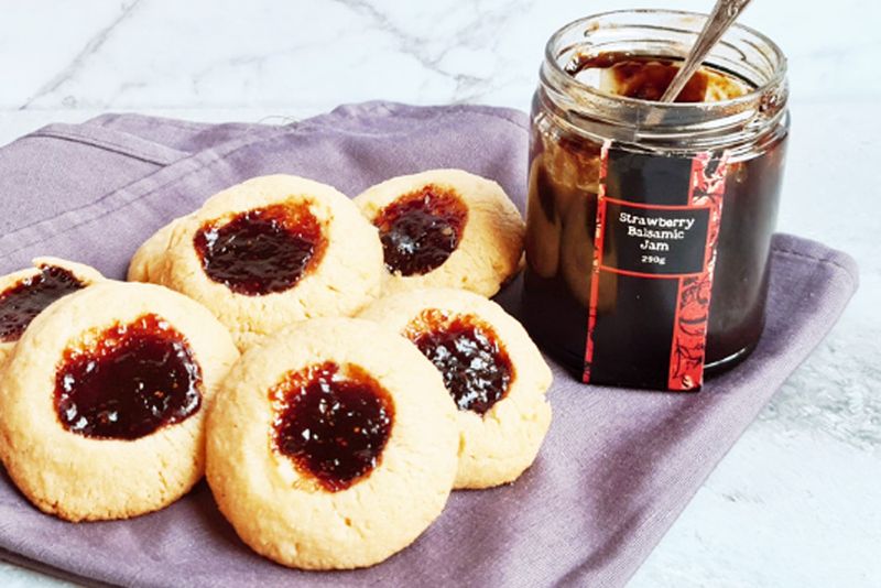 Strawberry Balsamic Cookie