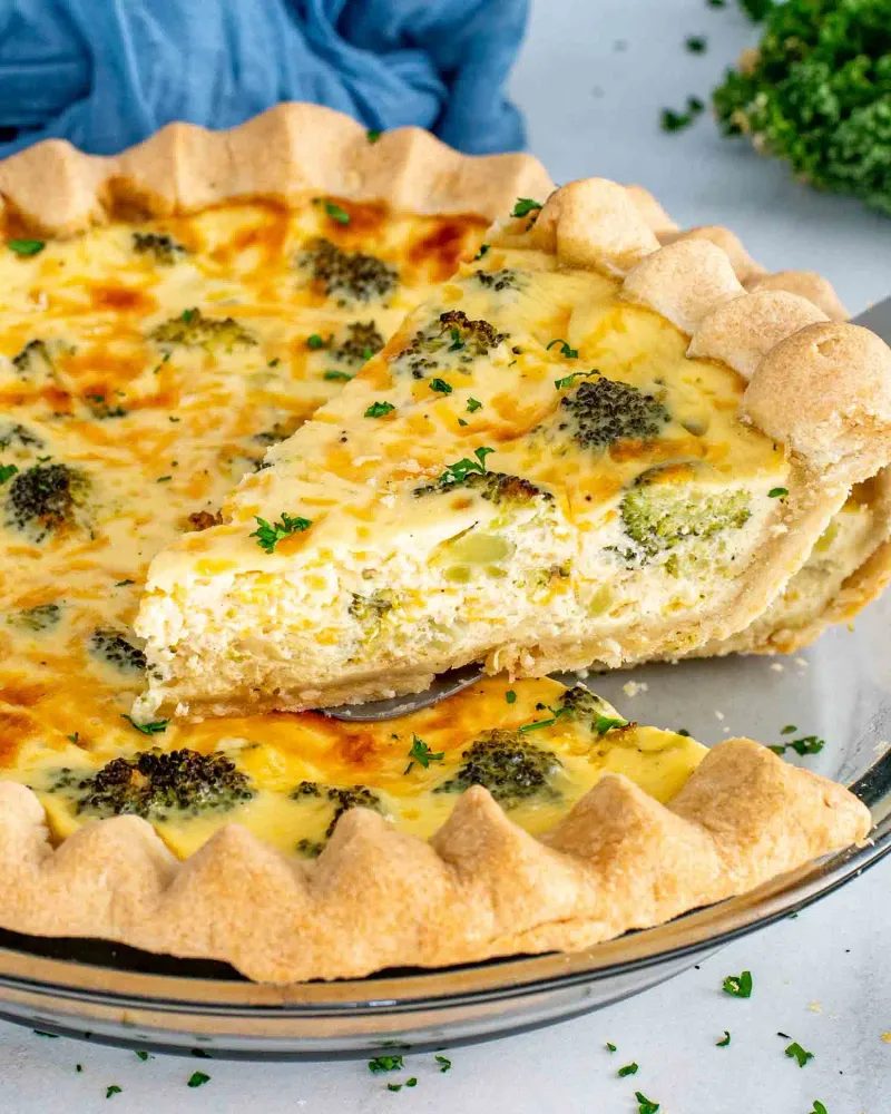 Bake It Into a Savory Broccoli Cheddar Quiche