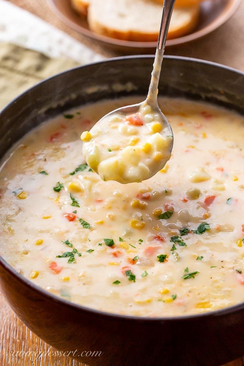 Cheddar Corn Chowder