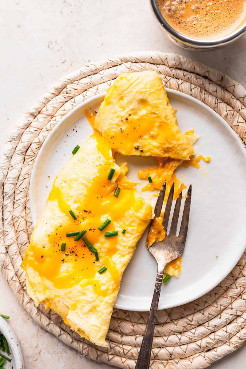 Cheddar Cheese Omelette