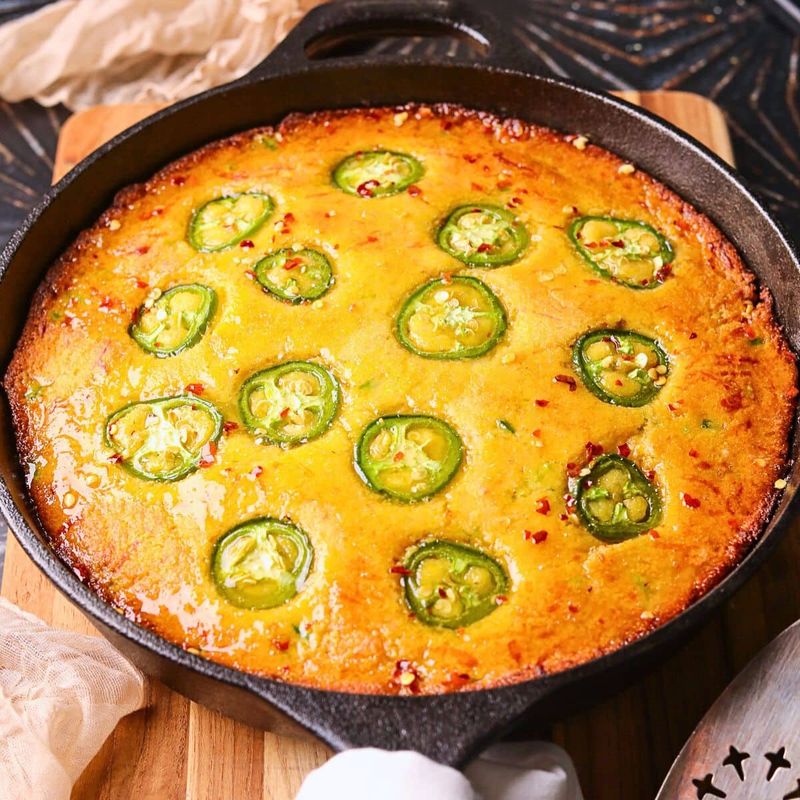 Cheddar Jalapeño Cornbread