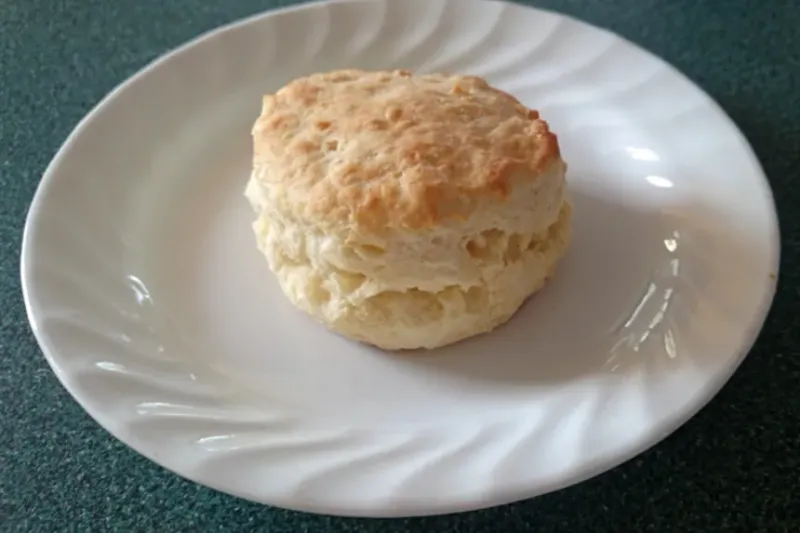 Salted Butter on Rich Tea Biscuits