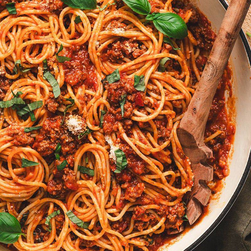 Spaghetti with Meat Sauce