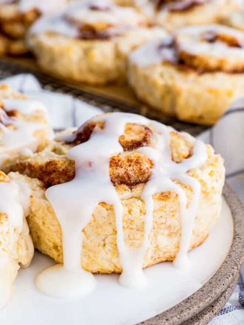 Gluten-Free Cinnamon Roll Biscuits