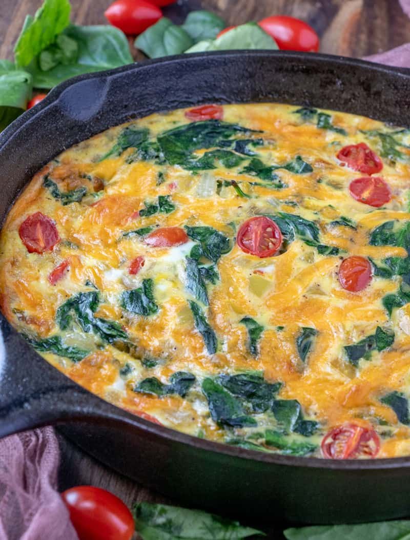 Veggie and Cheese Frittata