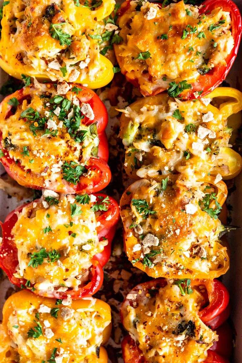 Chicken Stuffed Peppers