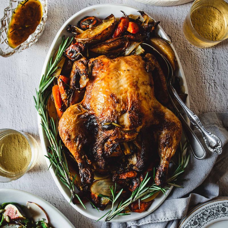 Pollo Asado Espanol (Spanish Roast Chicken)