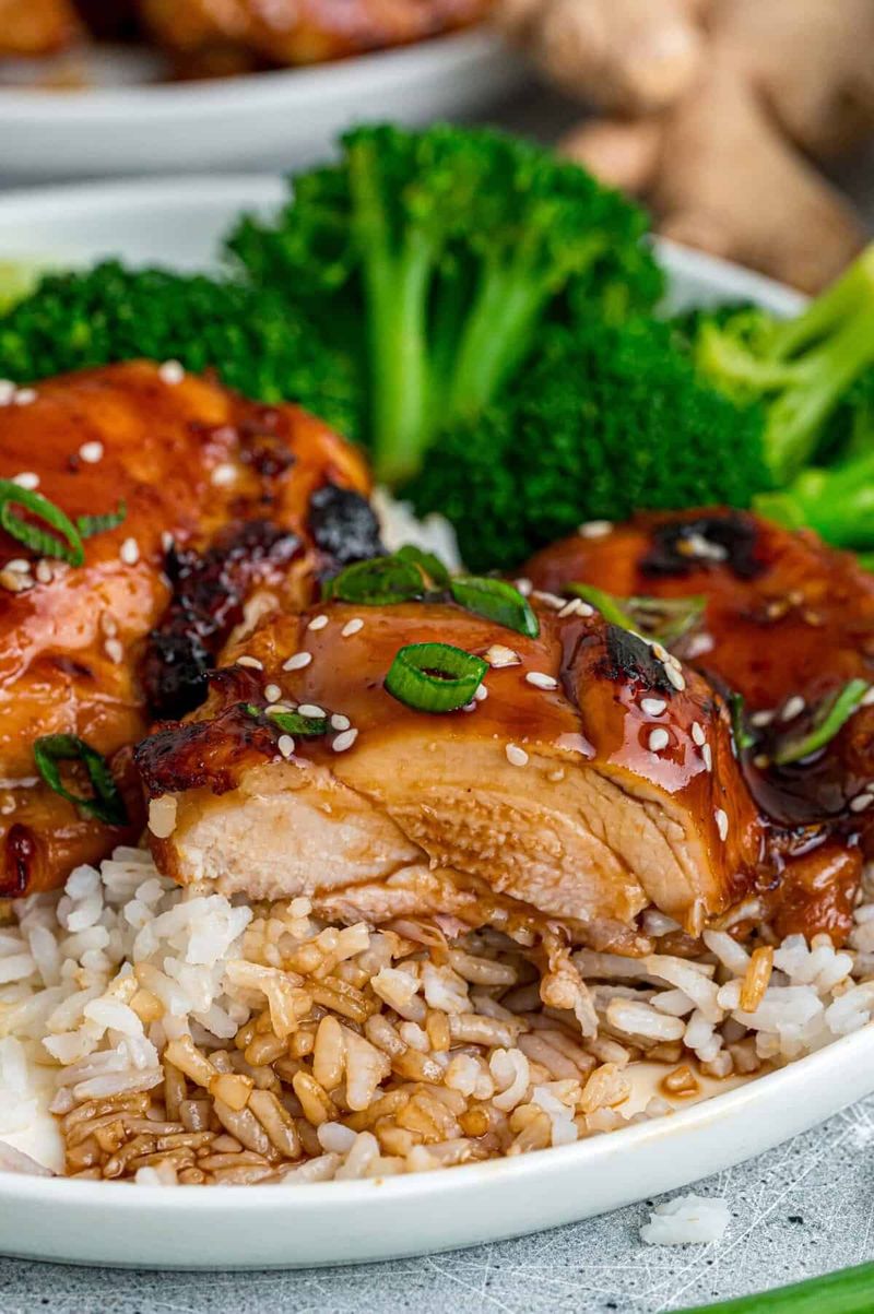 Baked Teriyaki Chicken Thighs