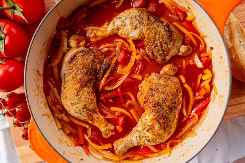 Poulet Basquaise - France (Basque Region)