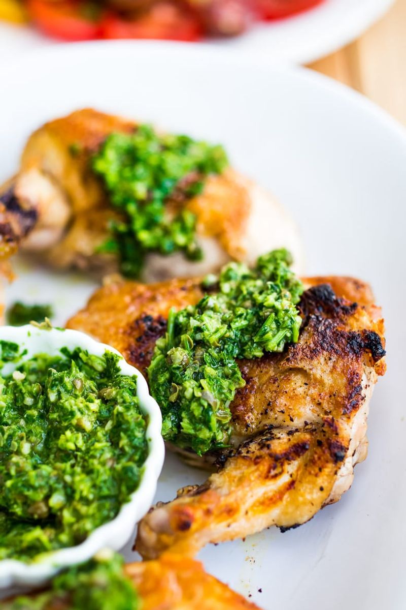 Pollo en Salsa Verde (Chicken in Green Sauce)