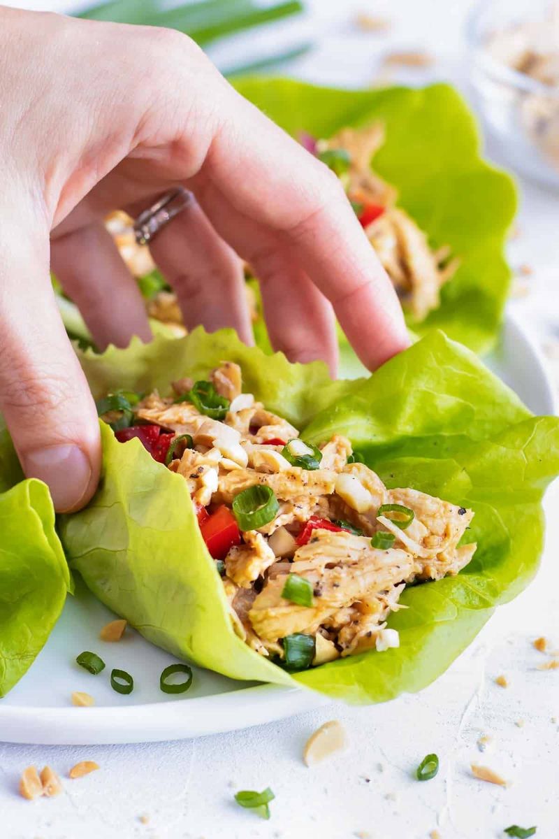 Chicken Lettuce Wraps