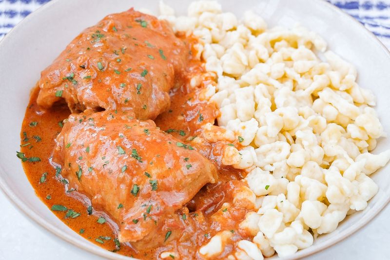 Chicken Paprikash - Hungary