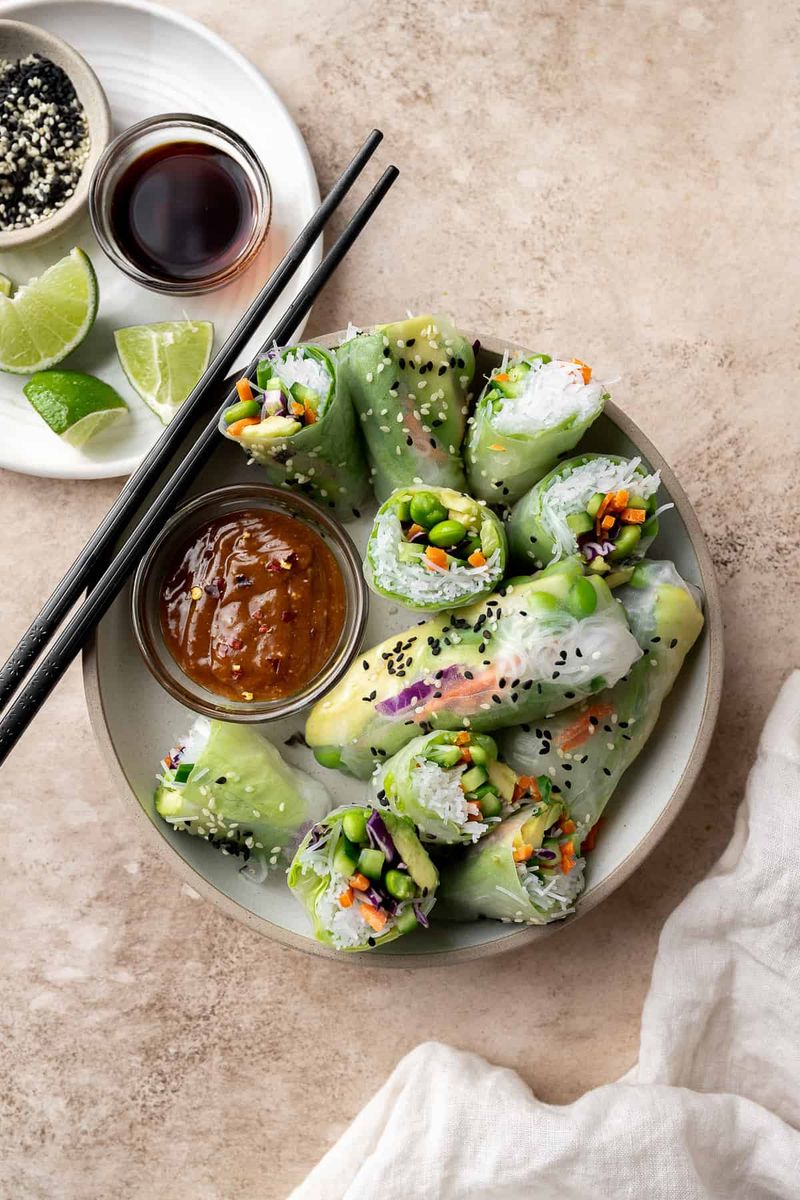 Rice Paper Spring Rolls