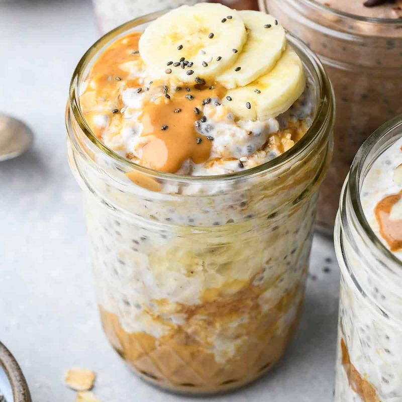 Peanut Butter Overnight Oats