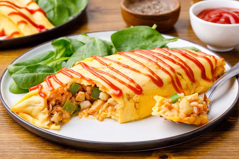Fried Rice Omelette