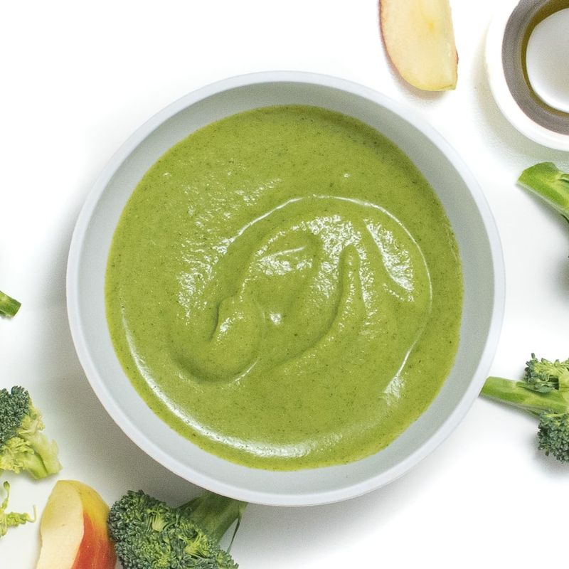 Broccoli and Cheese Puree