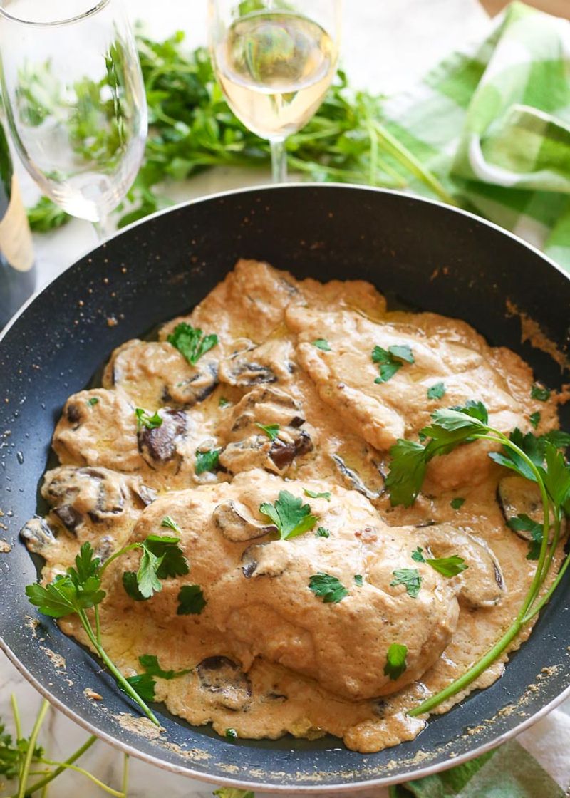 Poulet au Champagne