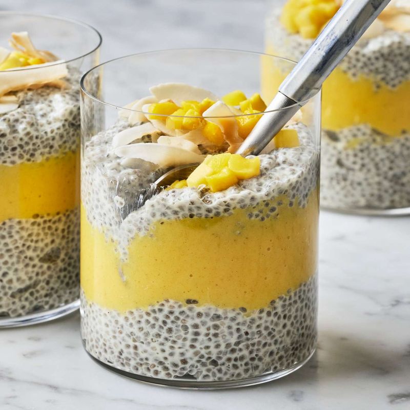 Chia Seed Pudding With Mango