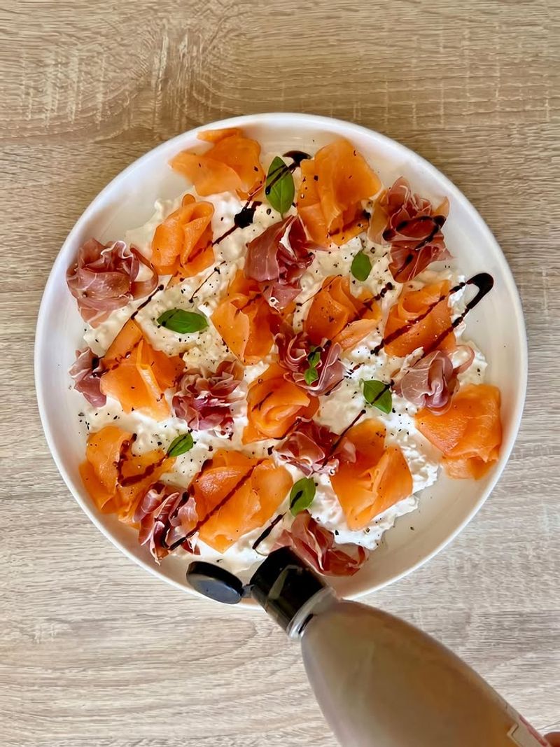 Watermelon and Prosciutto Flatbread Sandwich