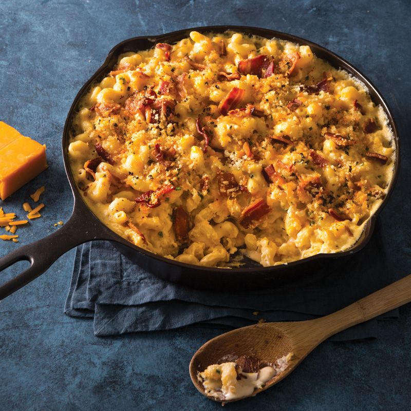Baked Mac and Cheese with Bacon