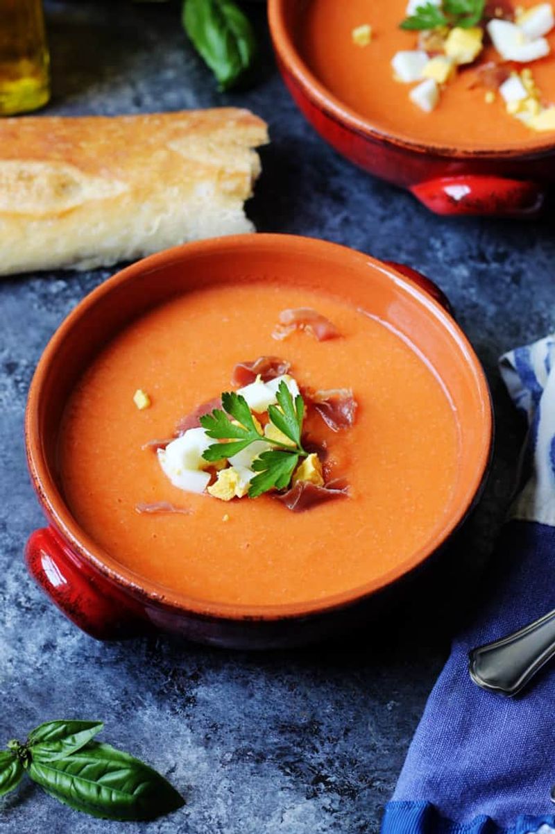 Spanish Salmorejo (Thick Tomato Soup)