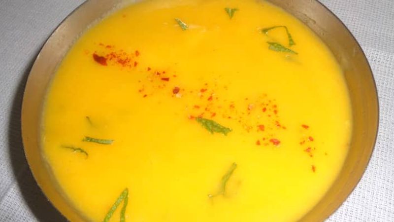 Chilled Mango and Chilli Soup