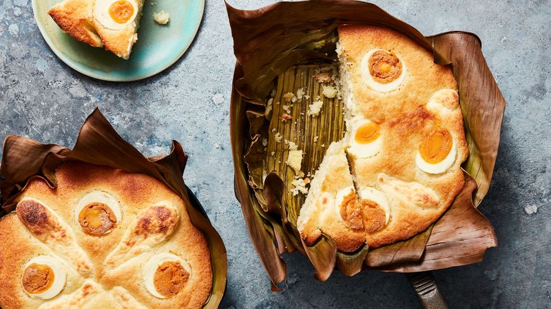 Bibingka (Filipino Rice Cake)