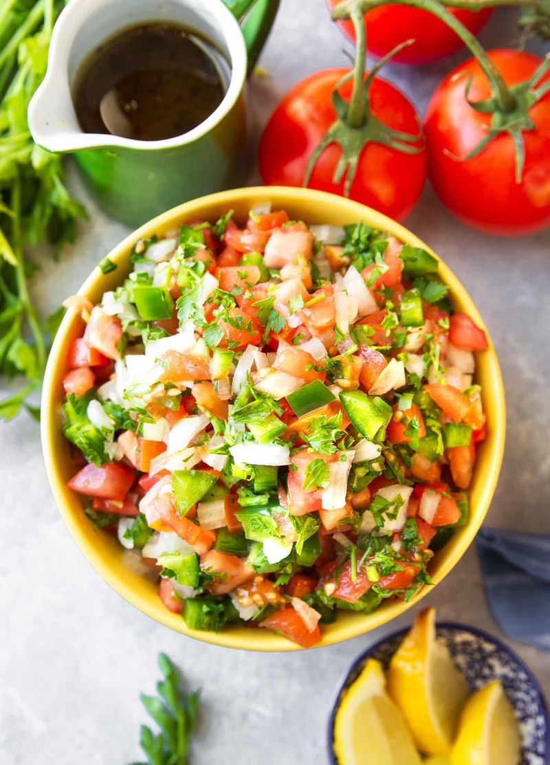 Brazilian Vinagrete Salsa Salad