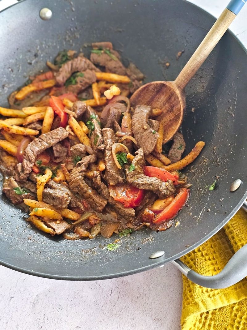 Steak and Chips Stir-Fry