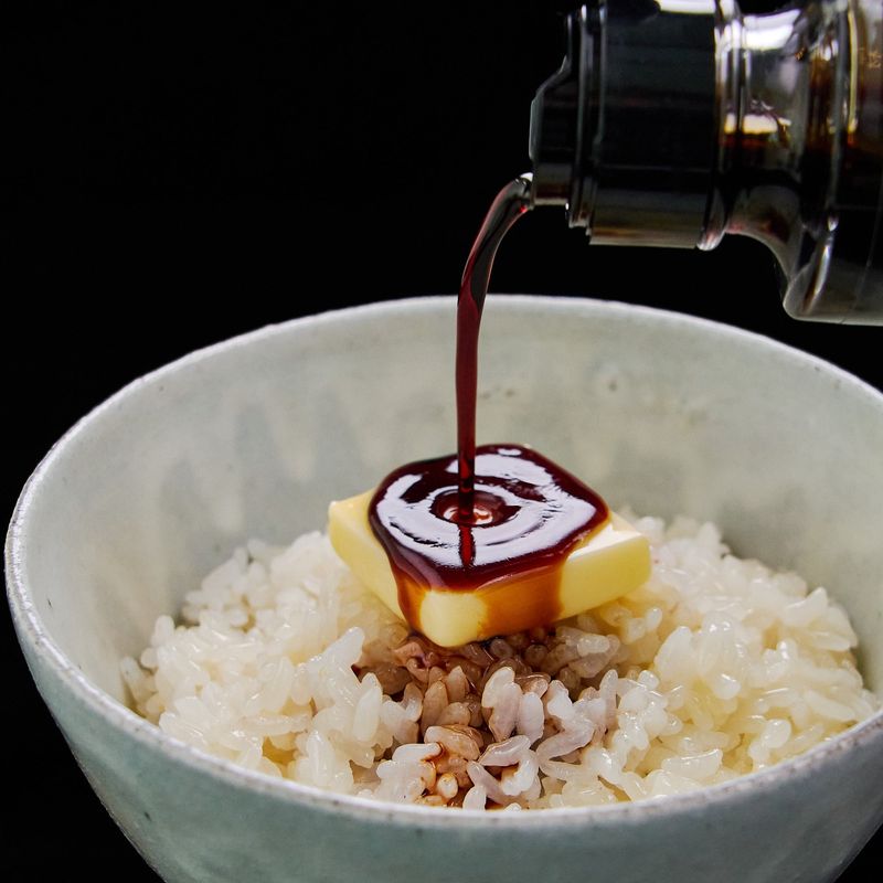 Soy Sauce and Butter on Rice