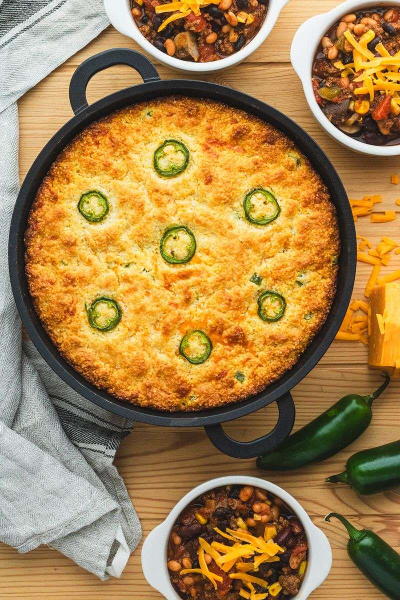 Jalapeño Cheddar Cornbread