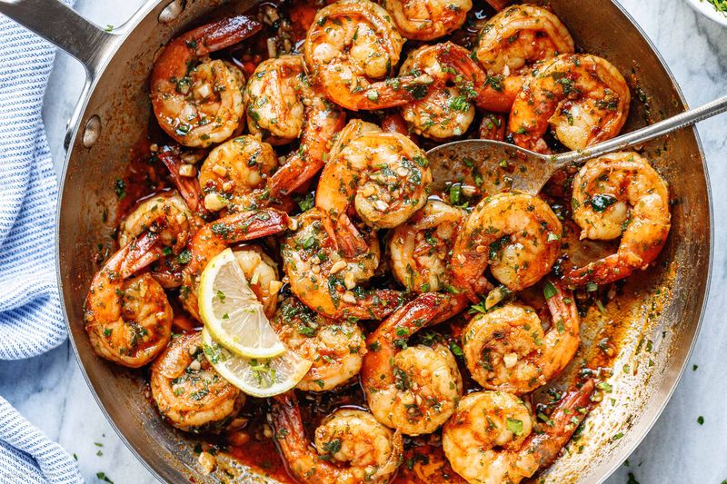 Garlic Butter Prawns