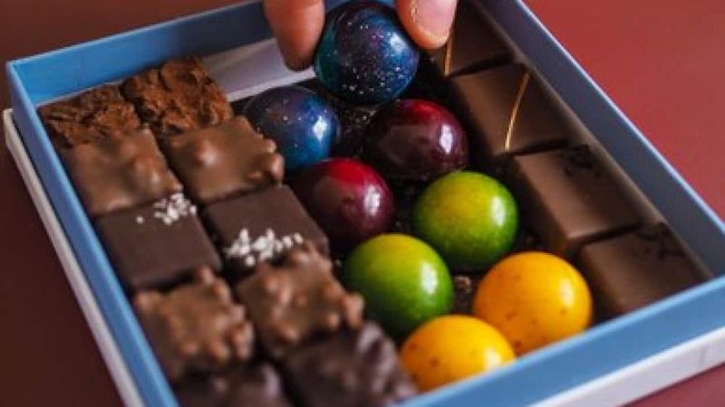 Brigadeiro-Inspired Chocolate Bonbons (Portugal)