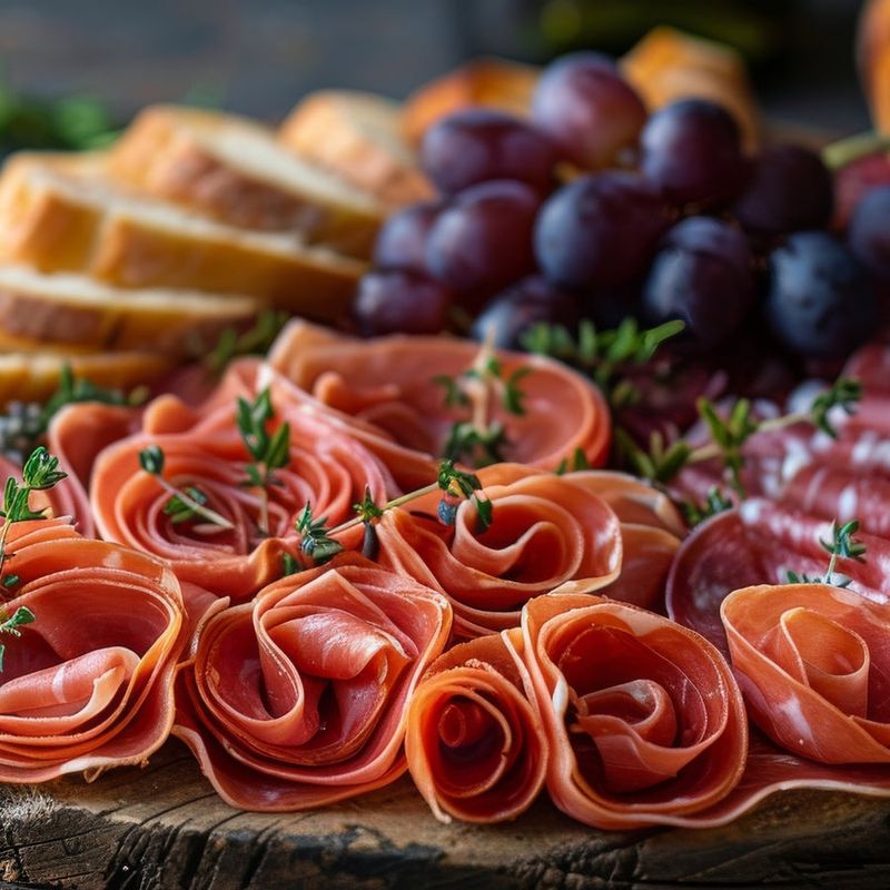 Add Charcuterie Roses for Eye-Catching Style