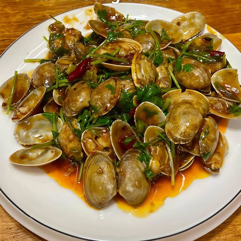 Cockle Stir-Fry with XO Sauce