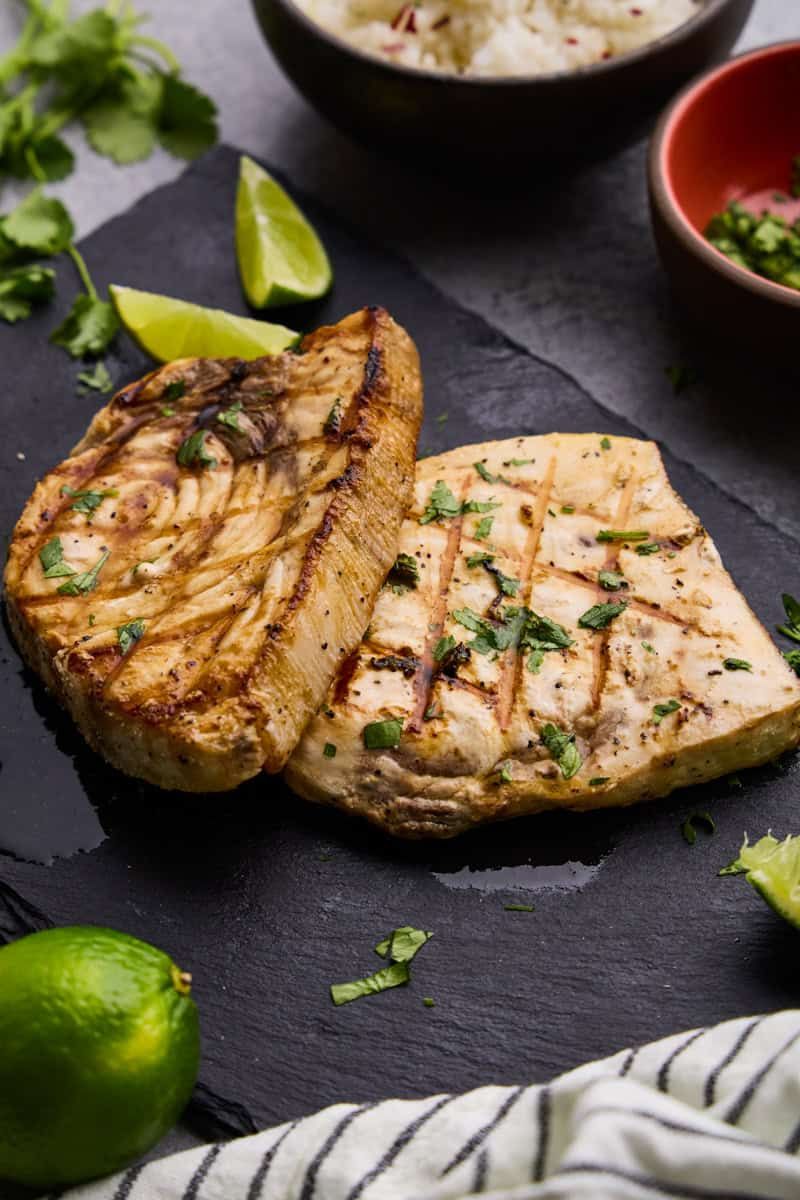 Grilled Swordfish Steak