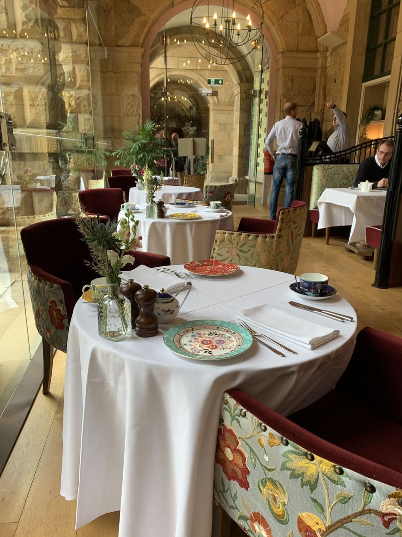 Tearoom at Chatsworth House, Derbyshire