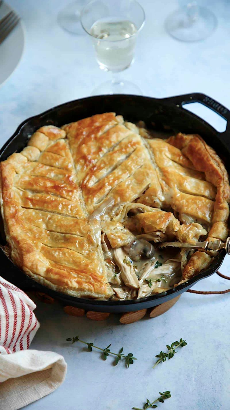 Chicken and Mushroom Pie