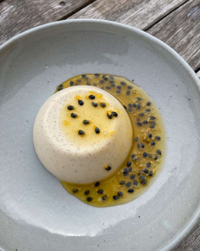 Passionfruit Panna Cotta