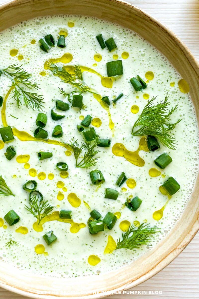 Chilled Cucumber Gazpacho