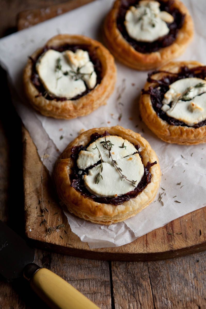 Caramelised Onion and Goat Cheese Tart