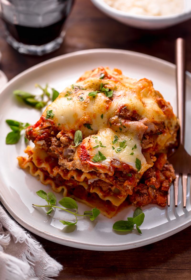 Homemade Beef Lasagna