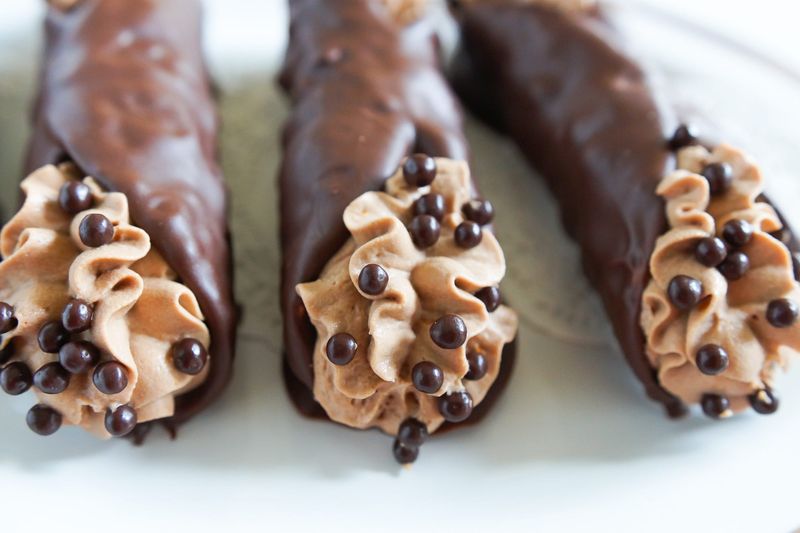 Chocolate Dipped Cannoli