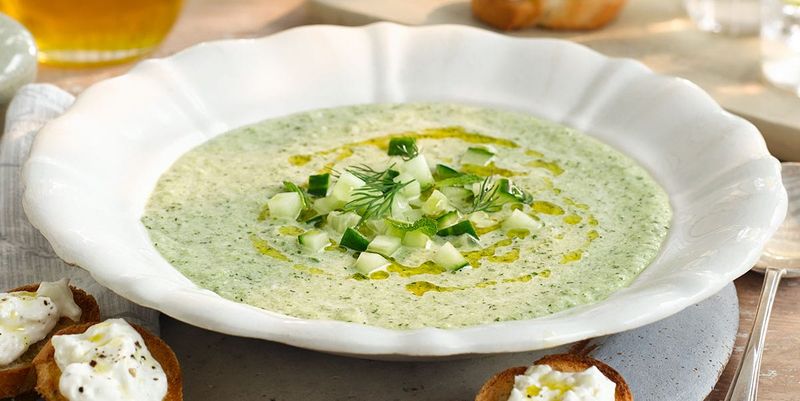 Cucumber and Yoghurt Soup